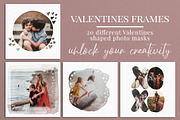 Valentines Frames photo masks, a Shape Add-On by BrownLeopard (Thumbnail 1 of 6)