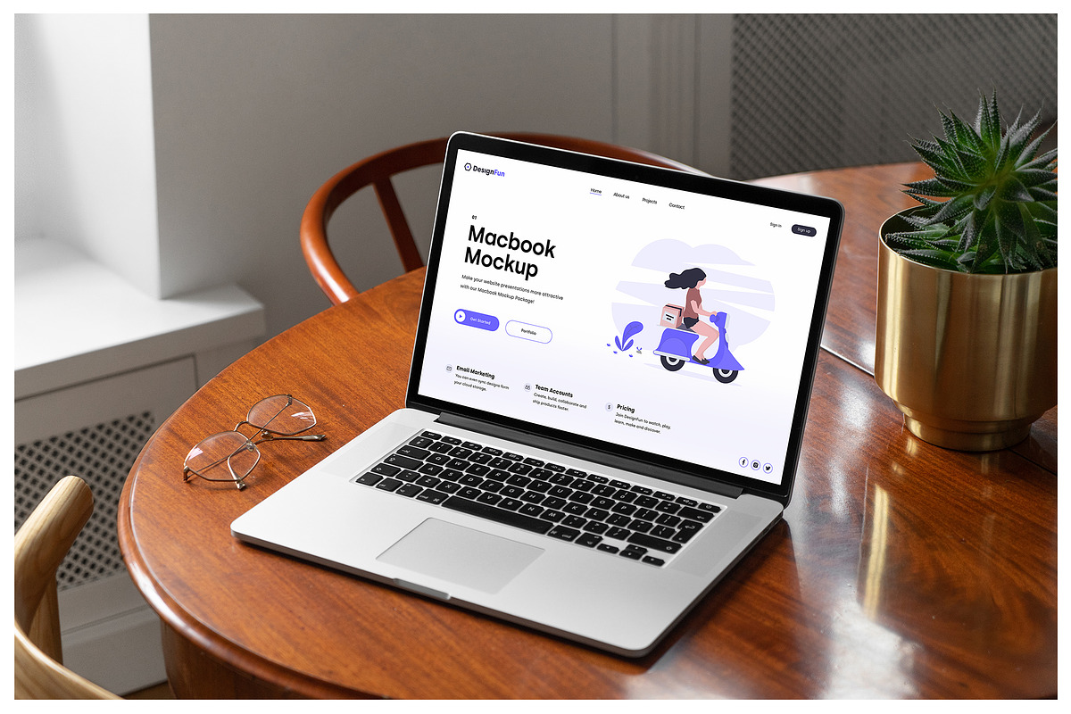 MacBook Mockups - Workspace Mockups, a Mac Mockup by Mr.Mockup™ (Photo 10 of 13)