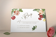 Islamic Flowers Invitation Set, an Invitation Template by Aarley Kaiven (Thumbnail 5 of 5)