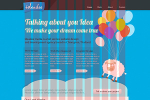 Ideadee - PSD Template