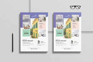 Real Estate Flyer, a Flyer Template by graphix_shiv