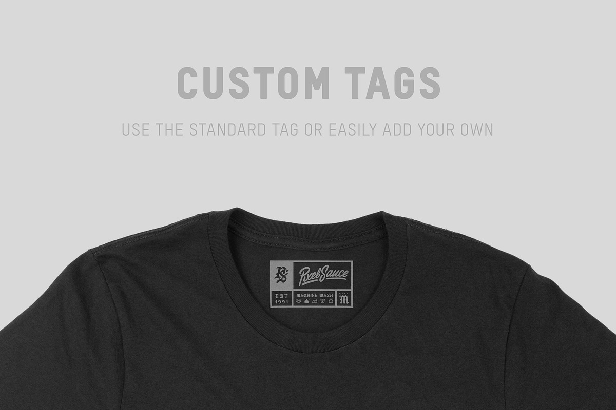 Bella Canvas 3021 Pocket T-Shirt, a Shirt Mockup by Pixel Sauce™ (Photo 7 of 7)