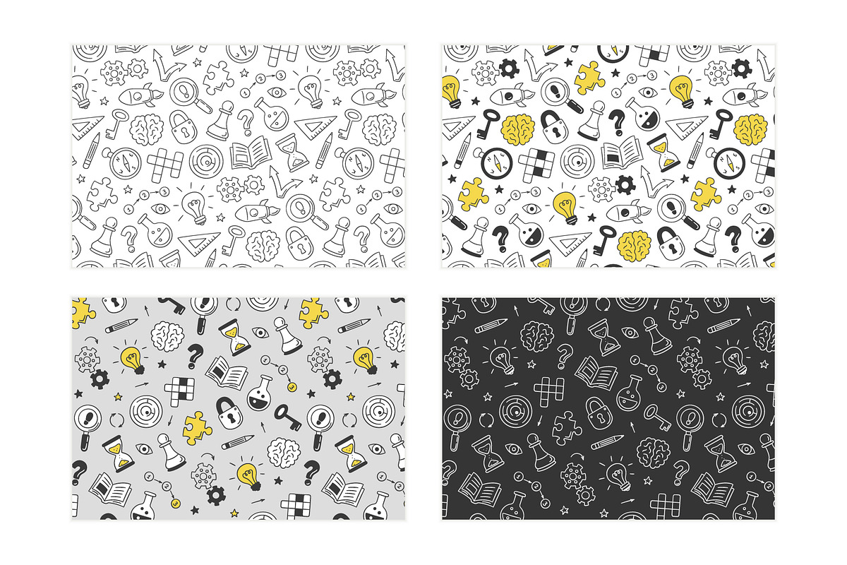 Riddles and Quizzes, an Education Illustration by Elena Pimukova (Photo 5 of 7)