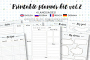 Planner kit vol.2 - 4 languages!, a Stationery Template by Lina_Lisichka (Thumbnail 1 of 6)