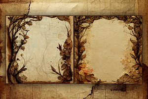 Vintage Sketchbook Paper Backgrounds