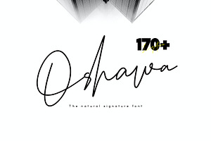Oshawa - Professional Signature Font