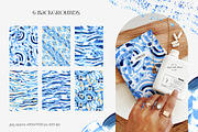 Abstract blue & gold Acrylic smears, an Object Graphic by Julie&Taily (Thumbnail 17 of 21)