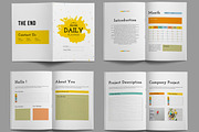 Daily Planner Template Layout, a Stationery Template by ContestDesign (Thumbnail 2 of 3)