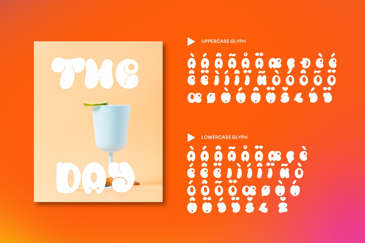 Emaliso - Playful Display Font, a Sans Serif Font by Dhabee (Photo 3 of 9)