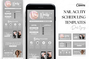 Nail Tech Acuity Scheduling • Canva