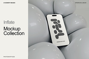 Inflate Mockups Iphone, a Device Mockup by Sparrow & Snow
