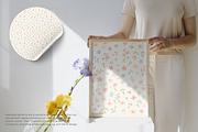 pastel flowers floral pattern, a Pattern Graphic by Pink Studio Art (Thumbnail 2 of 5)