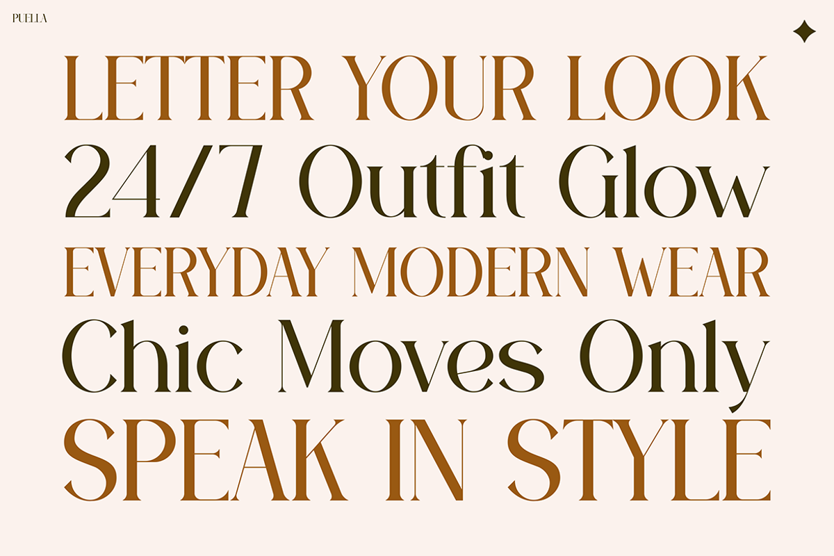Puella, a Serif Font by Pinisi ART (Photo 4 of 10)