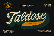 Taldose - Font Duo, a Script Font by Get Studio (Thumbnail 1 of 20)