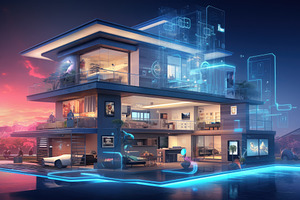 3d rendering of modern cozy house wi, a Photo by Iftikhar Alam