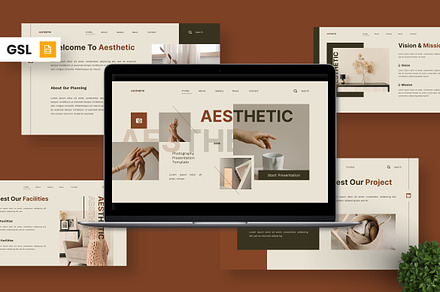 Aesthetic - Photography Google Slide, a Presentation Template by Deepslide Studio