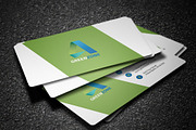 Clean Business Card, a Business Card Template by 3Angle (Thumbnail 2 of 2)