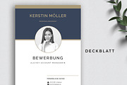 Lebenslauf Vorlage / Resume Template, a Resume Template by Klamp Studio (Thumbnail 4 of 10)