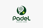 Padel Tennis Sport Logo, a Branding & Logo Template by ika trisiana (Thumbnail 1 of 2)