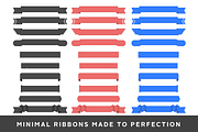 120 Flat Ribbons for Web Designers, a Templates & Theme by FinestPixels (Thumbnail 2 of 3)