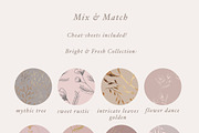Rustic Elegant Gold Patterns, a Pattern Graphic by Laras Wonderland (Thumbnail 6 of 8)