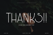 Skunzar - Monoline Font, a Sans Serif Font by Iqsiart Studio (Thumbnail 6 of 6)