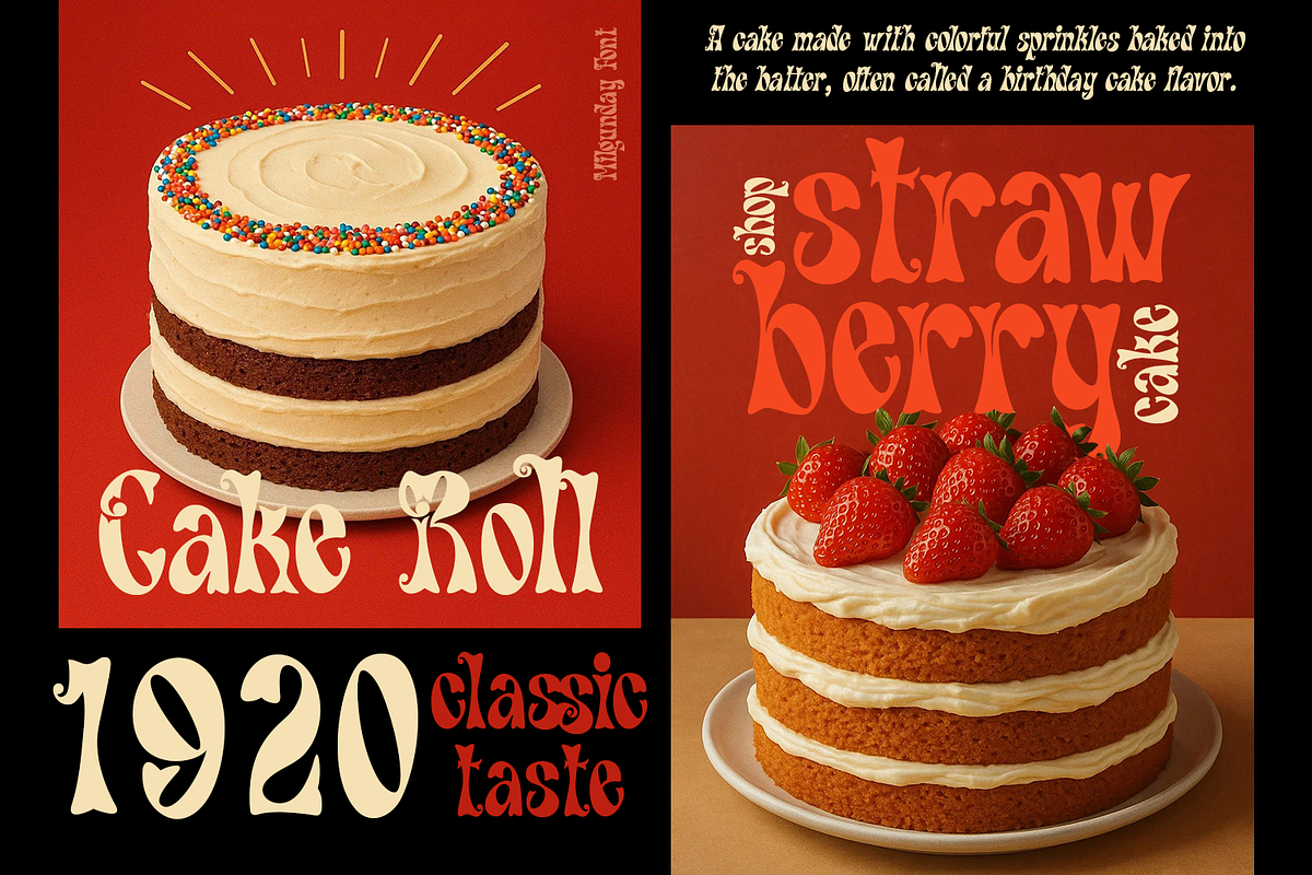 Milgunday Vintage Font, a Blackletter Font by madeDeduk (Photo 5 of 10)