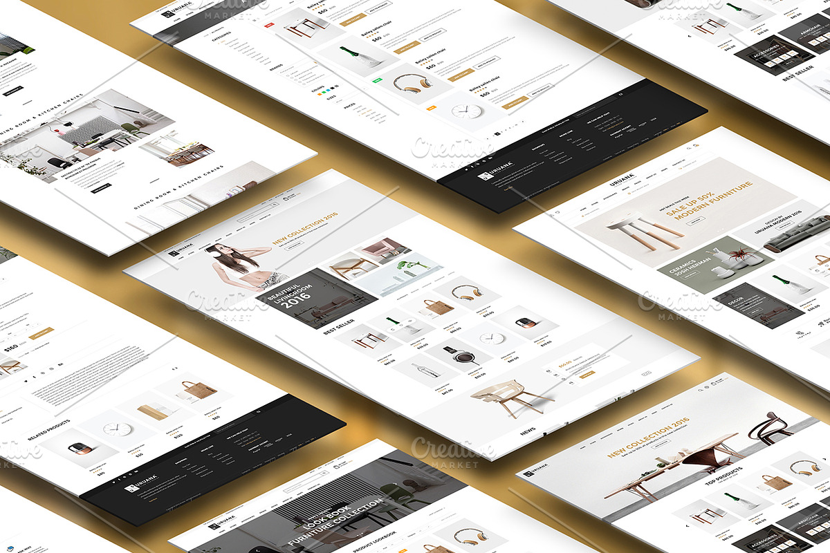 Uruana - eCommerce PSD Template, a Websites & App Template by EngoCreative.com (Photo 3 of 5)
