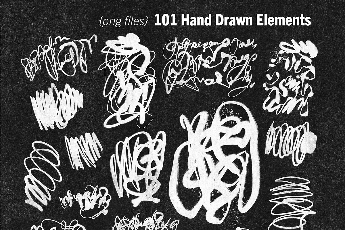 Y2K Graffiti, Scribble and Grunge Ink | Creative Market