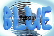Display font POOKI | 3D metal bubble, a Font by ana & yvy (Thumbnail 13 of 18)