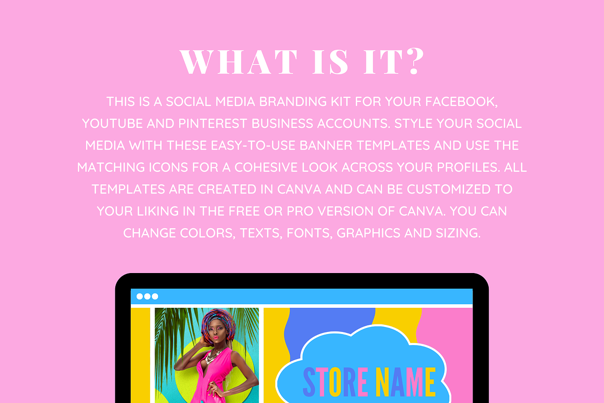 Colorful Social Media Banners, a Social Media Template by SunshineStudioBoutique (Photo 2 of 9)