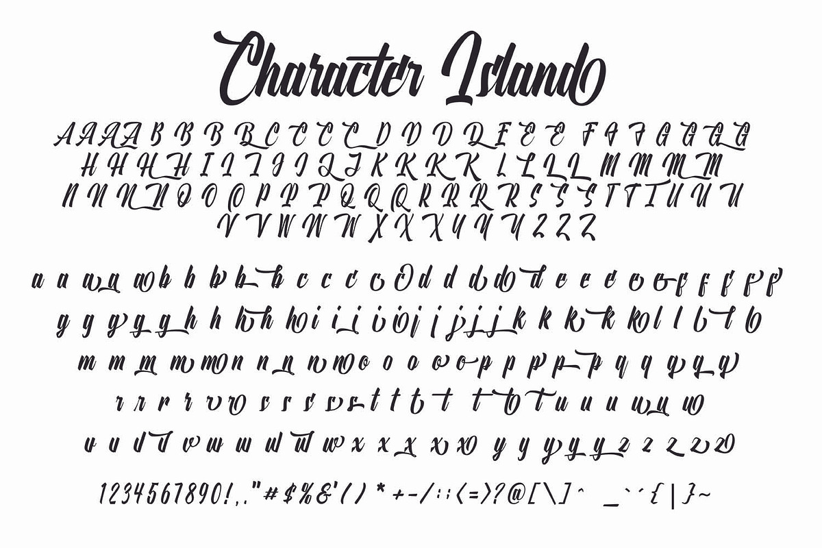 Onthel - Logotype brush font, a Script Font by Ridha-38.lineart (Photo 10 of 12)