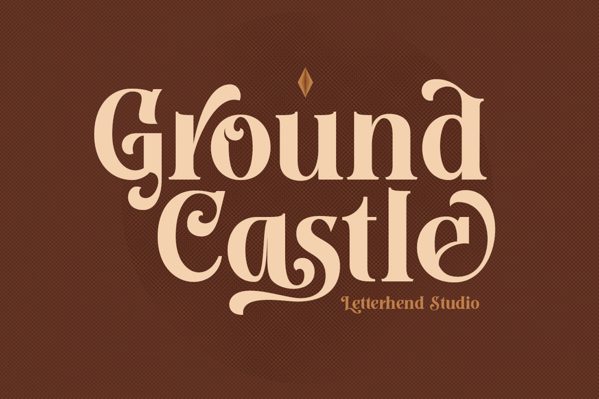 Ground Castle - High Contrast Serif, a Serif Font by Letterhend Studio (Photo 1 of 11)