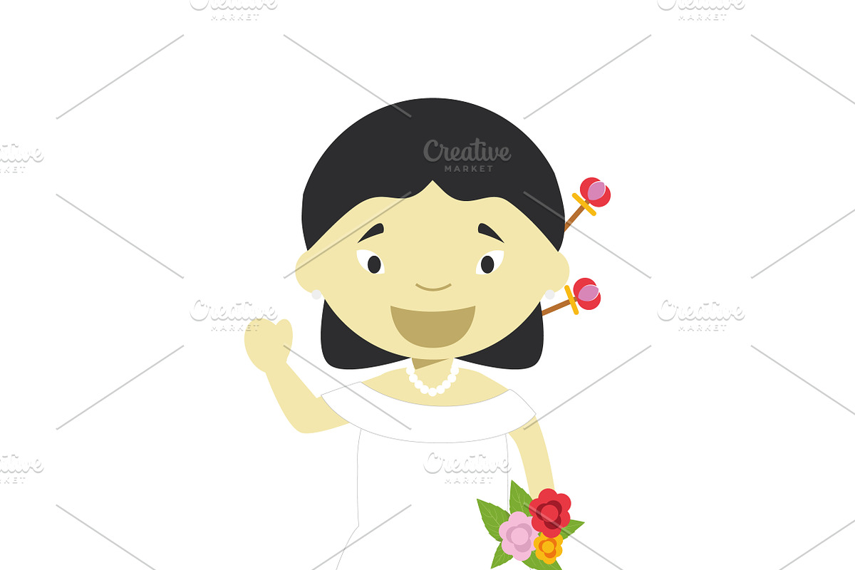 Wedding characters in cartoon style, a Person Illustration by asantosg (Photo 14 of 25)