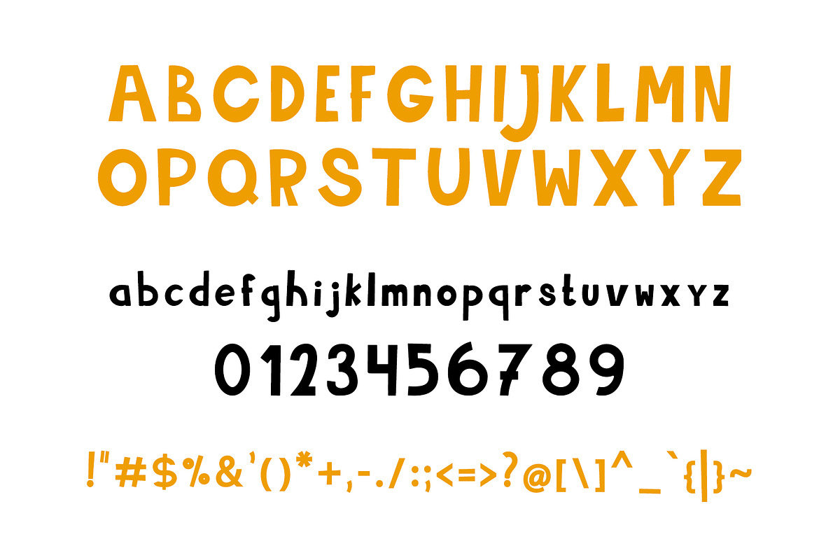 CHIBEEPA funny font, a Font by Yaniko (Photo 2 of 5)
