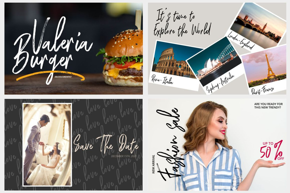 All in one Font Bundles, a Script Font by MSG Studio (Photo 10 of 15)