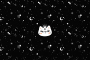 Celestial Cat illustration, an Animal Illustration by Magic & Dreams (Thumbnail 3 of 3)