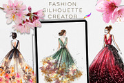 FASHION SILHOUETTE CREATOR Brushes, a Brush Add-On by Warm Cozy Cottage (Thumbnail 2 of 7)
