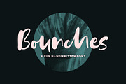 Bounches Font, a Script Font by trustha (Thumbnail 1 of 14)