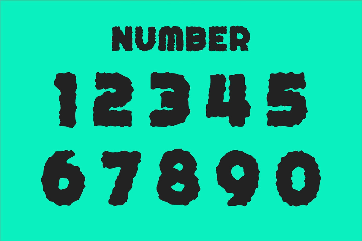 Sponge Glitch - Display Font