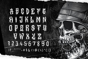 SALVOR Metal Horror Blackletter Font, a Blackletter Font by dansdesign (Thumbnail 5 of 20)