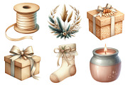 Neutral Christmas Clipart, an Illustration by Daily.Designs (Thumbnail 4 of 5)