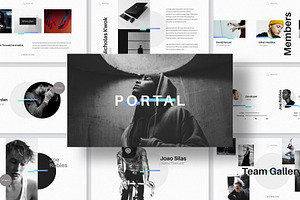 Portal Keynote Presentation Template