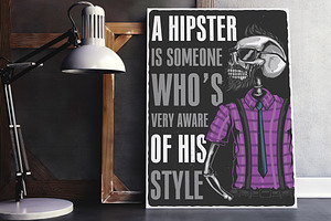 Hipster T-shirts And Posters