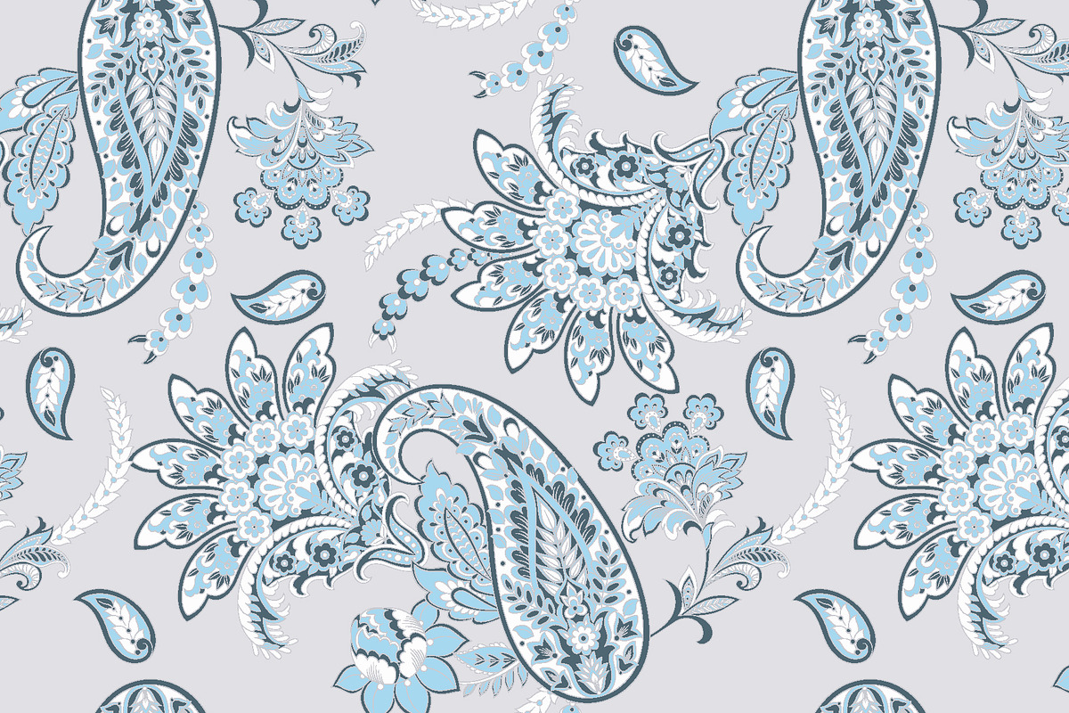 Paisley textile floral pattern, a Graphic by antalogiya (Photo 2 of 4)