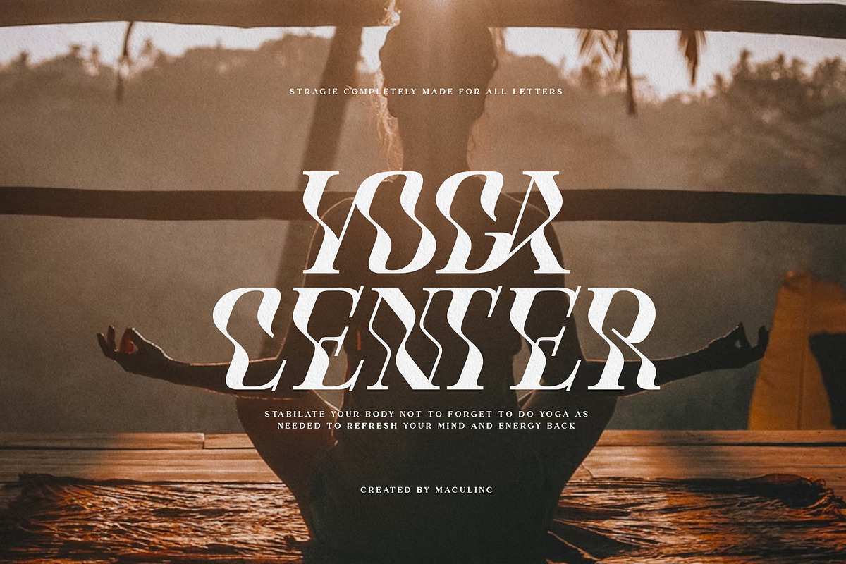 Stragie - Display Font, a Serif Font by Maculinc Type (Photo 9 of 12)
