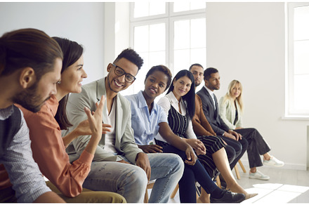 Diverse group of happy young people, a Person Photo by StudioRomantic