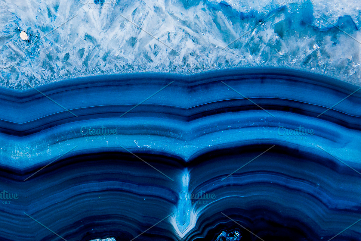 Blue Geode Stock Bundle, a Nature Photo by r.r.palacios (Photo 3 of 6)