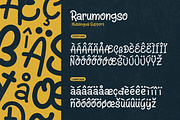 Rarumongso for Kid & Food Brands, a Handwritten Font by ilhamtaro (Thumbnail 8 of 9)