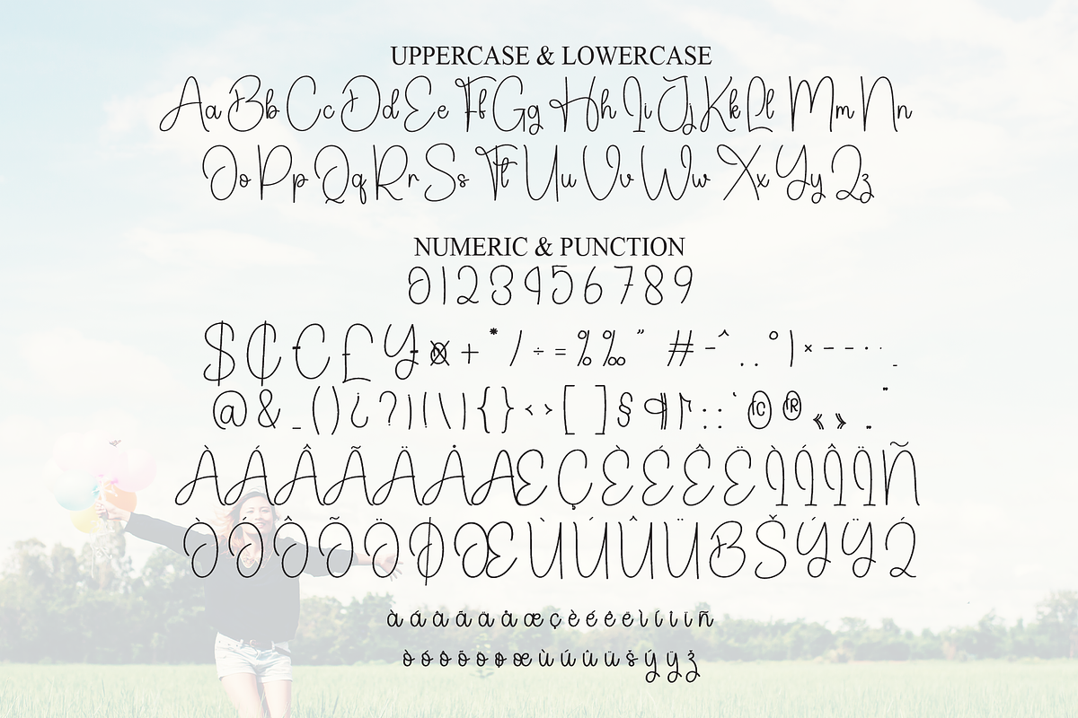 Happyday | Script Font, a Handwritten Font by Scratchones (Photo 7 of 9)